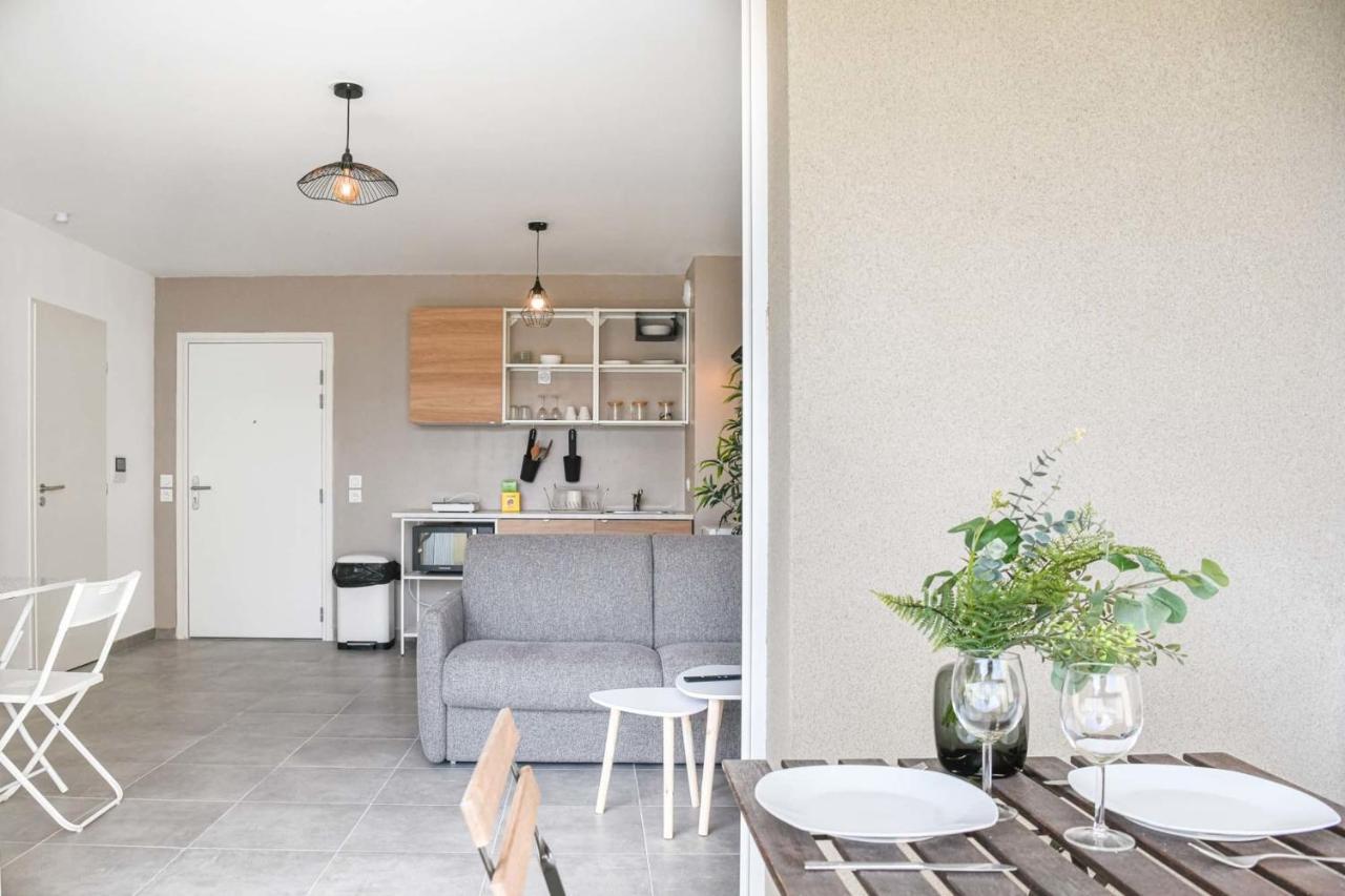 מרסיי Appart Avec Terrasse Et Parking A 2 Min Du Metro מראה חיצוני תמונה