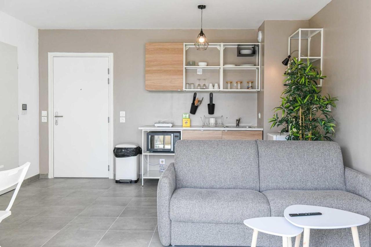 מרסיי Appart Avec Terrasse Et Parking A 2 Min Du Metro מראה חיצוני תמונה